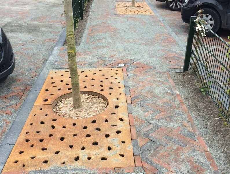 Boomroosters voor Almere - GroundLevel straatmeubilair