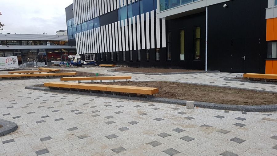 Custom-made voor ROC Stappegoor Tilburg - GroundLevel straatmeubilair