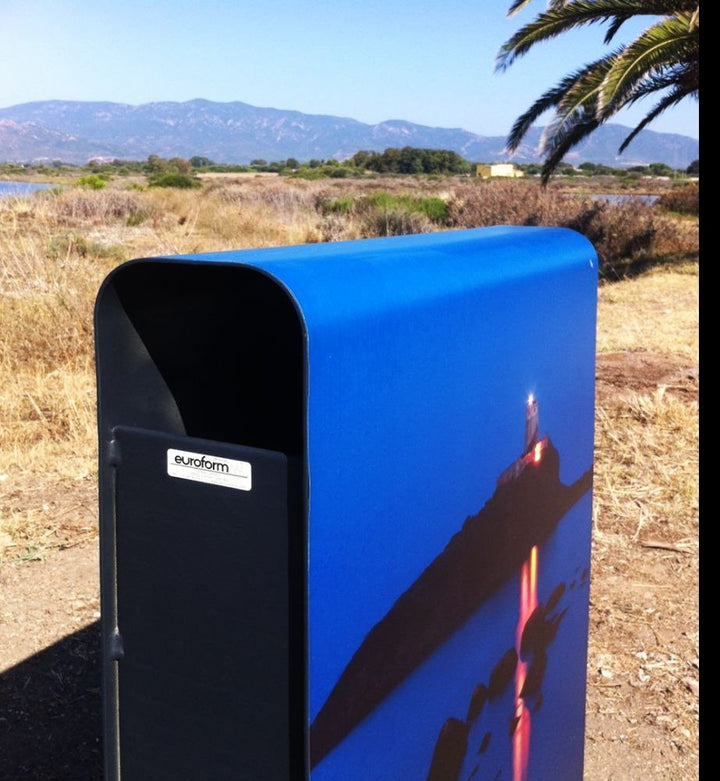 Afvalbak Band - Afvalbak - GroundLevel straatmeubilair - Euroform - W