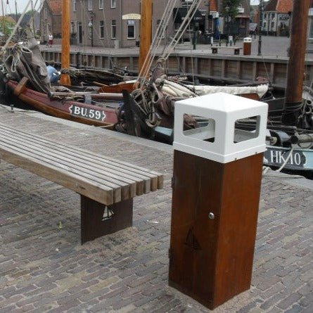 Afvalbak Dukdalf - Afvalbak - GroundLevel straatmeubilair - GroundLevel