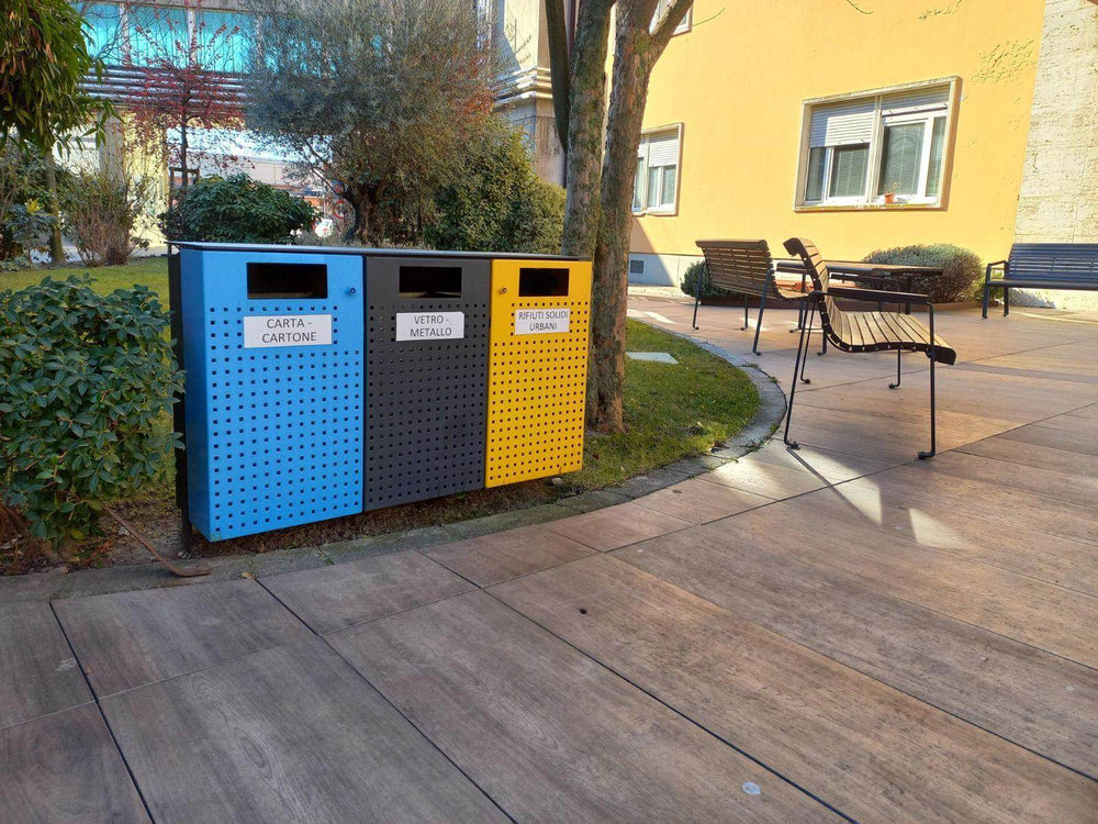 Afvalbak Ecology - GroundLevel straatmeubilair