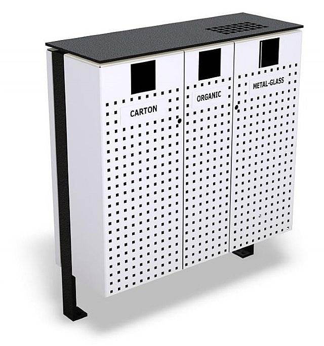 Afvalbak Ecology - GroundLevel straatmeubilair