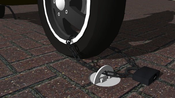 Scooter - anker - Fietsanker - GroundLevel straatmeubilair - GroundLevel