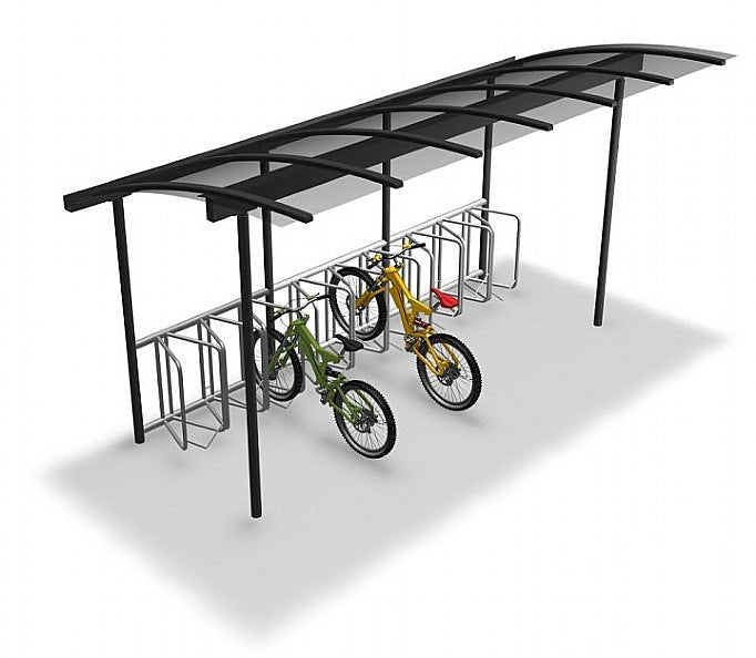 Fietsenstalling Combibike - Fietsenrek - GroundLevel straatmeubilair - Euroform - W