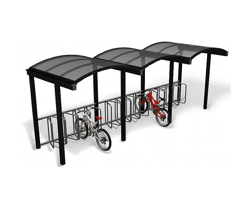 Galleria overkapping - Fietsenrek - GroundLevel straatmeubilair - Euroform - W