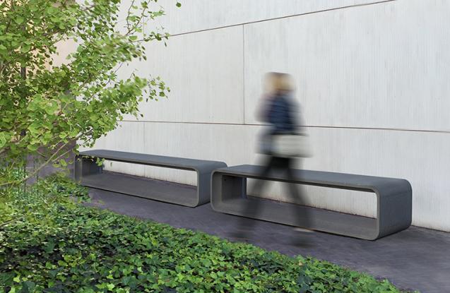 Mom - Vlakke banken - GroundLevel straatmeubilair - Escofet