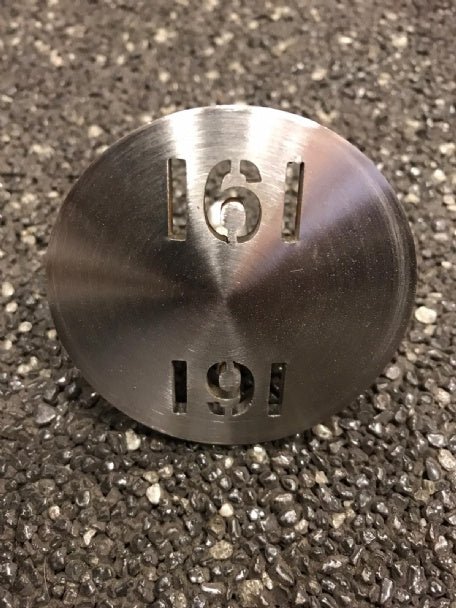 Markeernagel met nummers - Wegdeknagels & markeernagels - GroundLevel straatmeubilair - GroundLevel