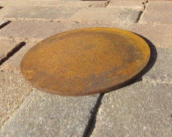 Wegdeknagel GL CorTen - Wegdeknagels & markeernagels - GroundLevel straatmeubilair - GroundLevel