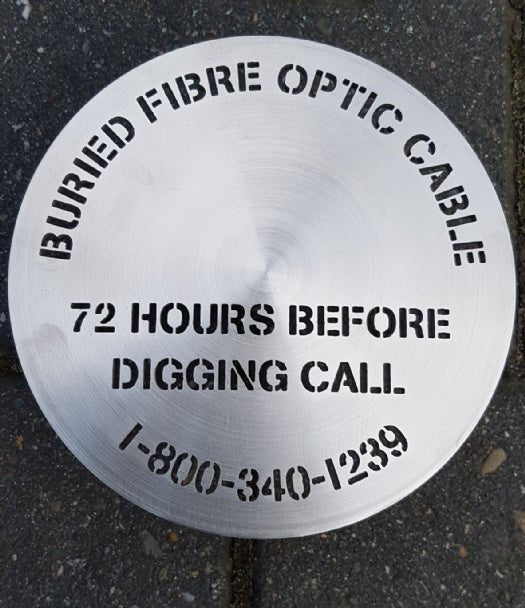 Wegdeknagel GL met uw logo of tekst - Wegdeknagels & markeernagels - GroundLevel straatmeubilair - GroundLevel