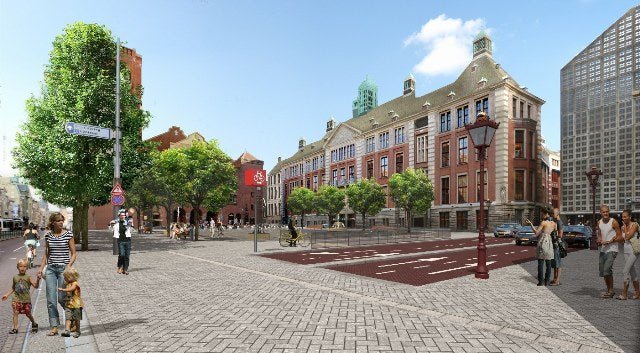 Bescherming banieren voor Rode Loper Amsterdam. - GroundLevel straatmeubilair