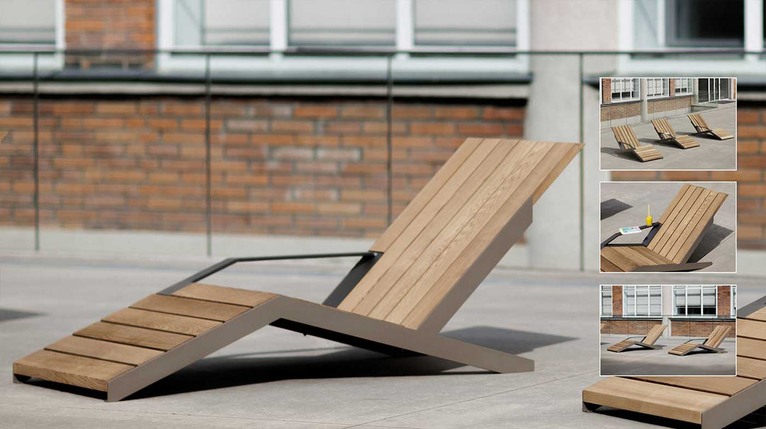 Nieuw in onze collectie: Ares Lounger by BENITO - GroundLevel straatmeubilair