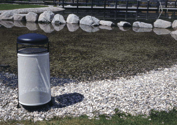 Afvalbak Ambiente M - Afvalbak - GroundLevel straatmeubilair - Euroform - W