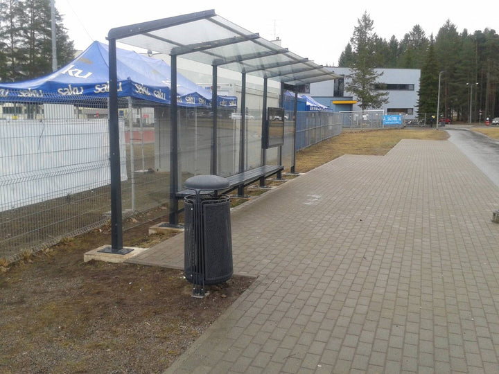 Afvalbak Ambiente M - Afvalbak - GroundLevel straatmeubilair - Euroform - W