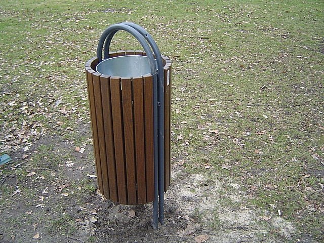 Afvalbak Contour - Afvalbak - GroundLevel straatmeubilair - Euroform - W