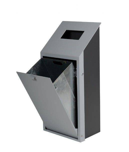 Afvalbak CUBE - Afvalbak - GroundLevel straatmeubilair - Euroform - W