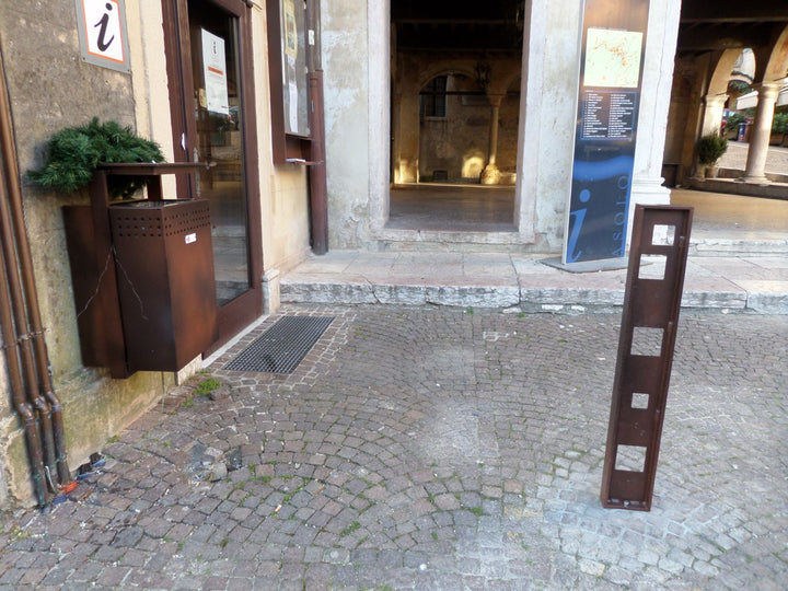 Afvalbak Linea Cestino - Afvalbak - GroundLevel straatmeubilair - Euroform - W