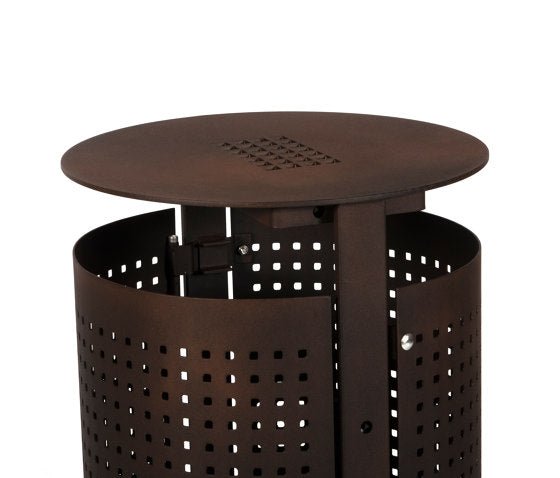 Afvalbak Simpel+ 120L - Afvalbak - GroundLevel straatmeubilair - Euroform - W