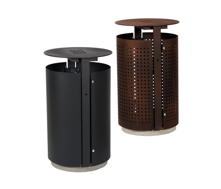 Afvalbak Simpel+ 120L - Afvalbak - GroundLevel straatmeubilair - Euroform - W