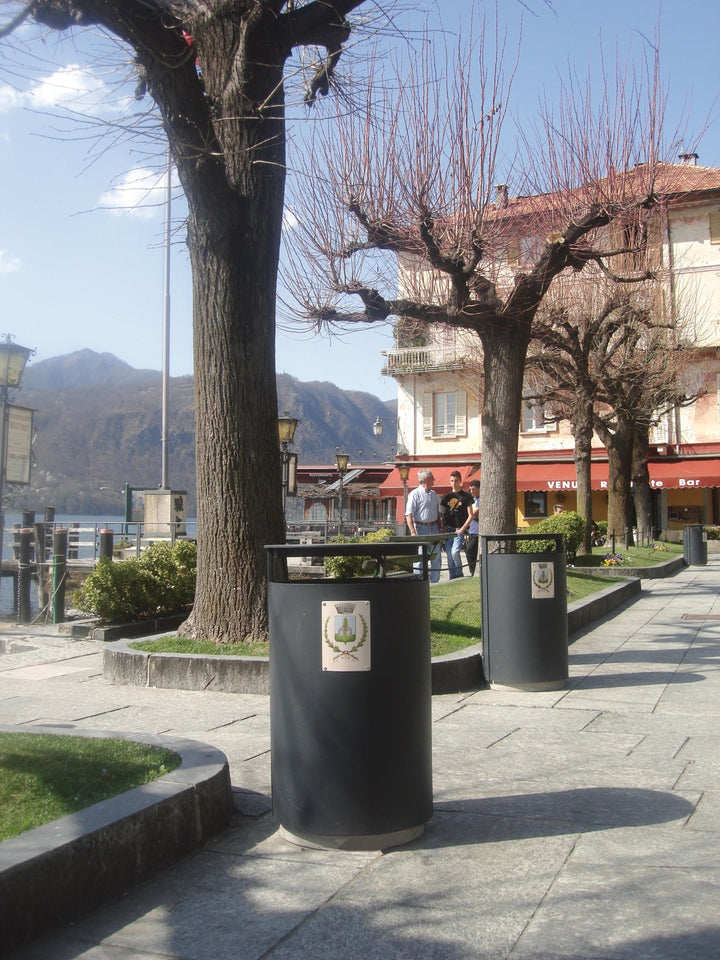 Afvalbak Simpel+ 120L - Afvalbak - GroundLevel straatmeubilair - Euroform - W