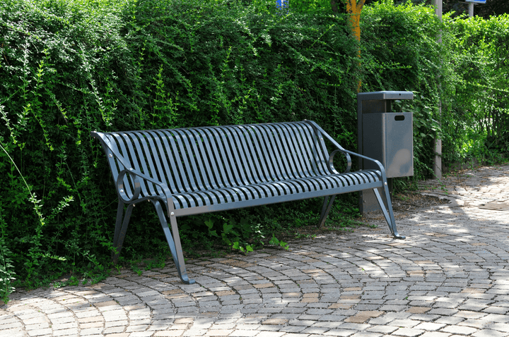 Afvalbak Simple rechthoek - Afvalbak - GroundLevel straatmeubilair - Euroform - W