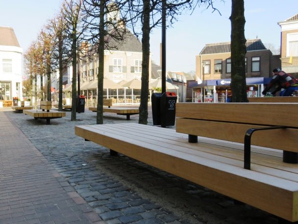 Zitbank Almelo - Bank - GroundLevel straatmeubilair - GroundLevel