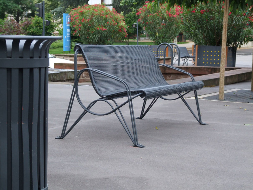 Zitbank Ambiente M - Bank - GroundLevel straatmeubilair - Euroform - W