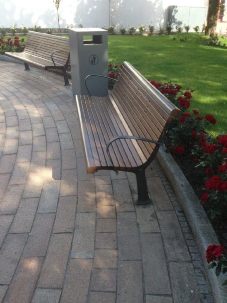 Zitbank Ancora Senior - Bank - GroundLevel straatmeubilair - Euroform - W