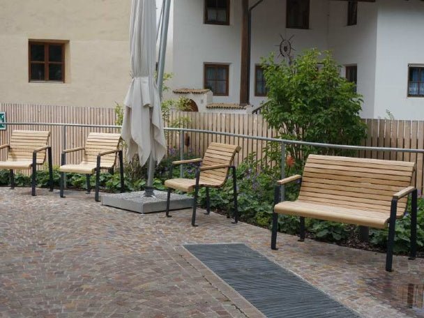 Zitbank Comfort - Bank - GroundLevel straatmeubilair - Euroform - W
