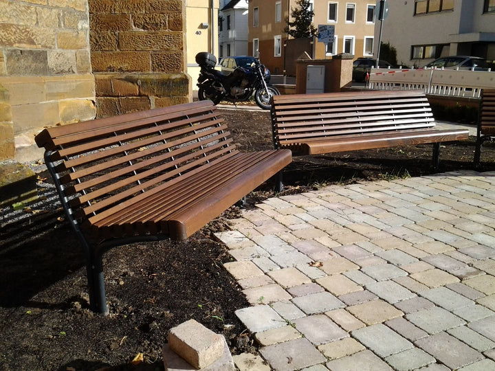 Zitbank Contour H - Bank - GroundLevel straatmeubilair - Euroform - W