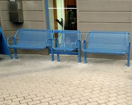 Zitbank Contour Senior M - Bank - GroundLevel straatmeubilair - Euroform - W