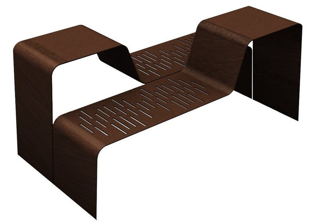 Zitbank Cryou - Bank - GroundLevel straatmeubilair - Euroform - W