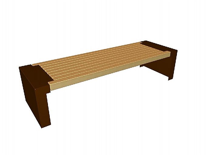 Zitbank Custom One - Bank - GroundLevel straatmeubilair - GroundLevel