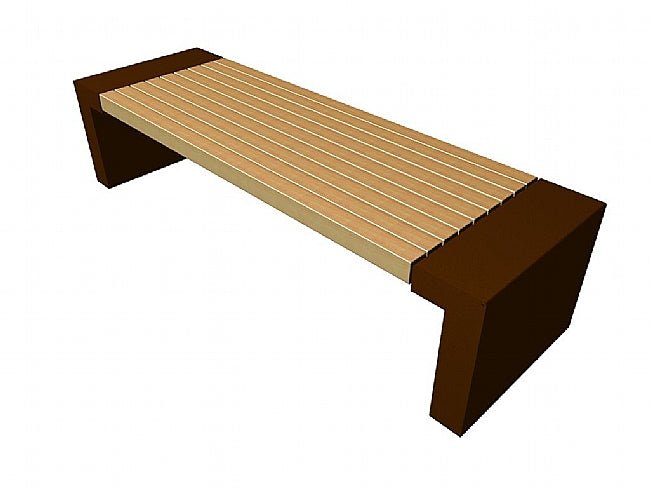 Zitbank Custom One - Bank - GroundLevel straatmeubilair - GroundLevel