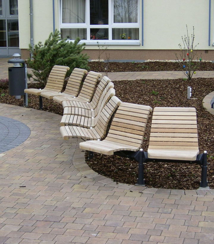 Zitbank Domino - Bank - GroundLevel straatmeubilair - Euroform - W
