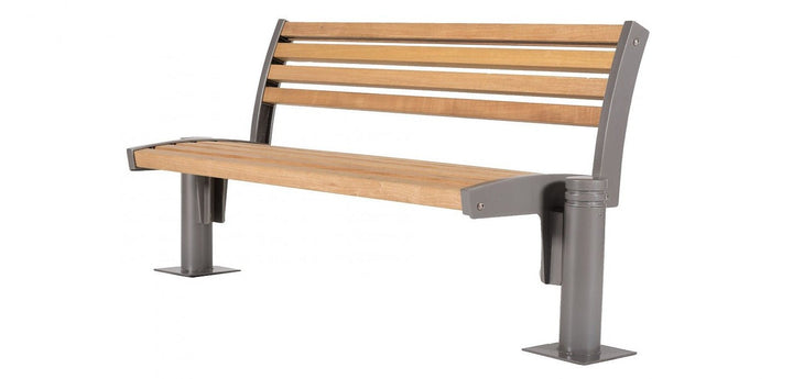 Zitbank Fritz - Bank - GroundLevel straatmeubilair - Euroform - W