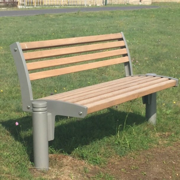 Zitbank Fritz - Bank - GroundLevel straatmeubilair - Euroform - W