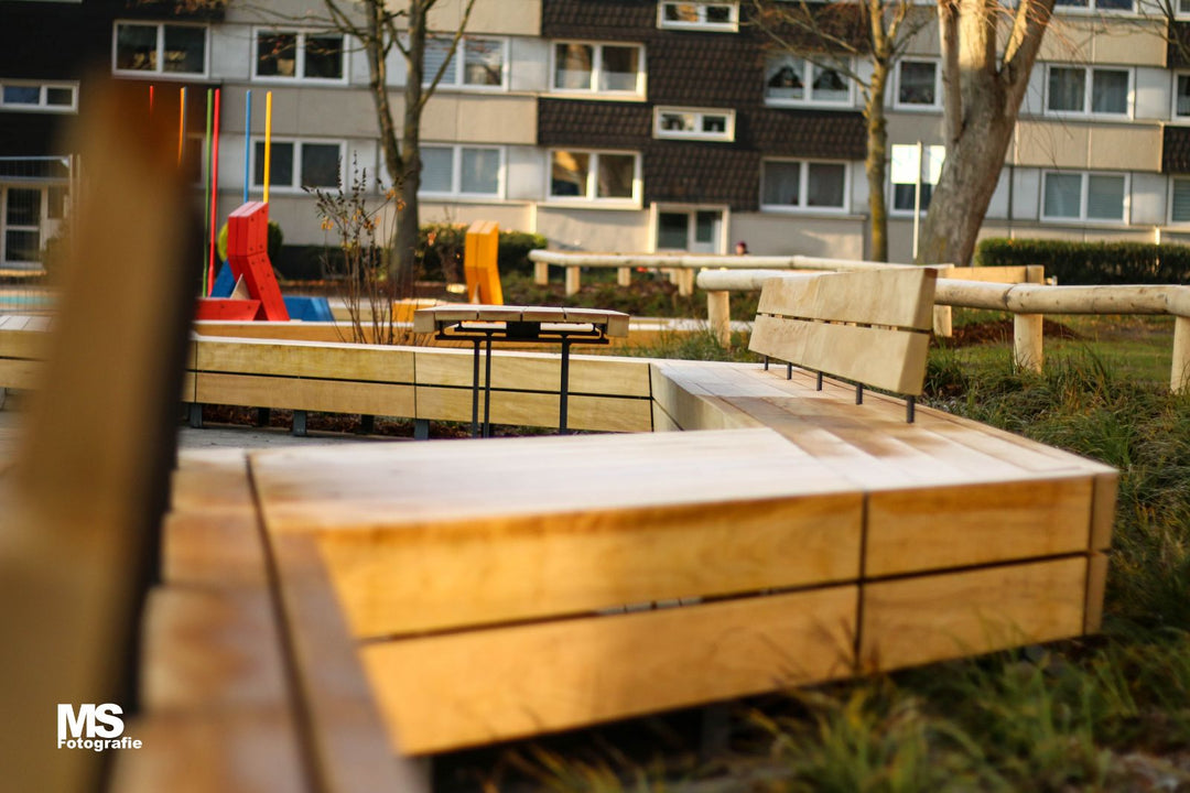 Zitbank Isola - Bank - GroundLevel straatmeubilair - Euroform - W