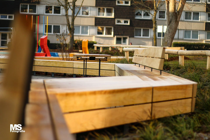 Zitbank Isola - Bank - GroundLevel straatmeubilair - Euroform - W