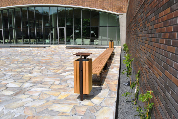 Zitbank Linea 387 - Bank - GroundLevel straatmeubilair - Euroform - W