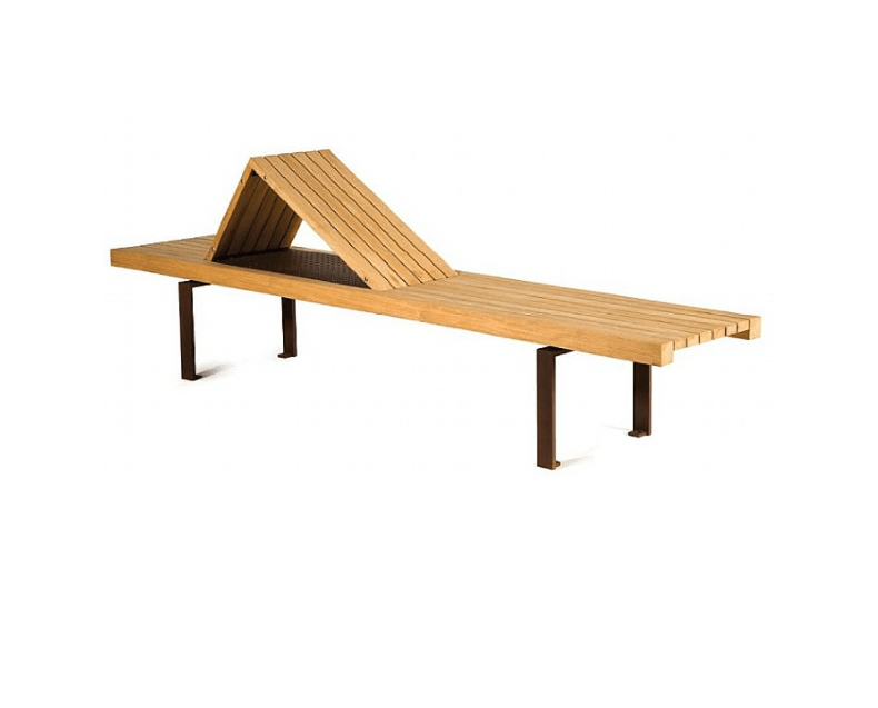 Zitbank Linea 395 - Bank - GroundLevel straatmeubilair - Euroform - W