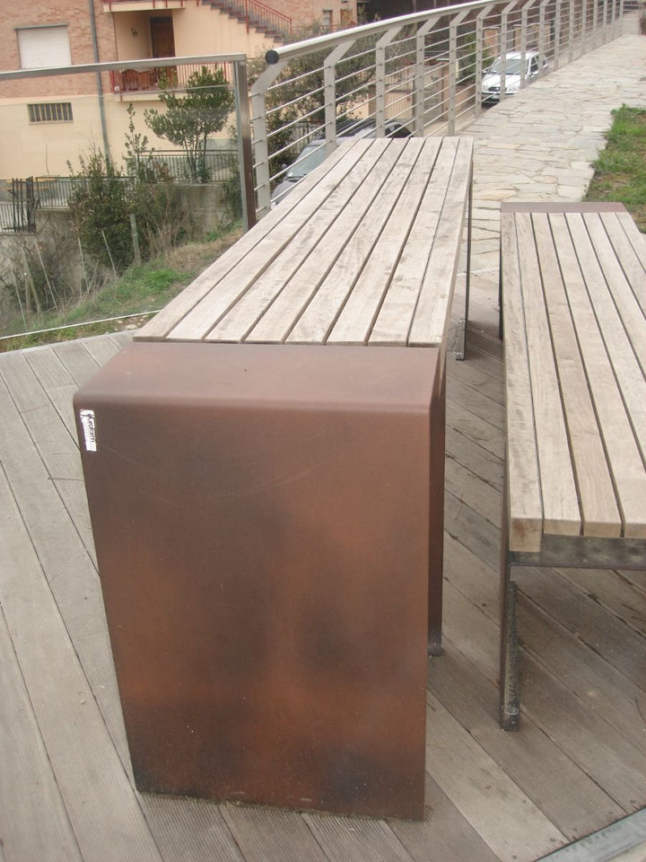 Zitbank Linea1310 - Bank - GroundLevel straatmeubilair - Euroform - W