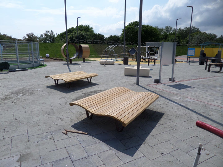 Zitbank LineaOnda - Bank - GroundLevel straatmeubilair - Euroform - W