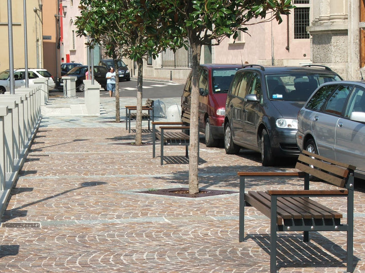 Zitbank Quattro Senior - Bank - GroundLevel straatmeubilair - Euroform - W
