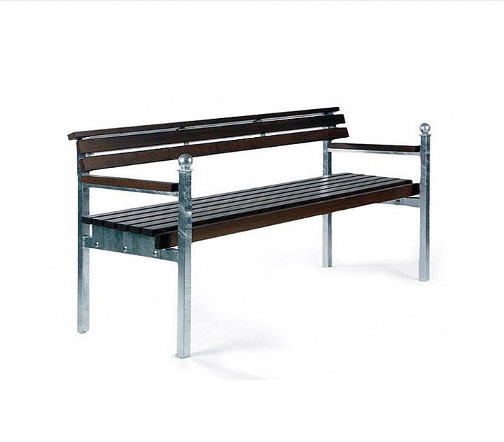 Zitbank Quattro Senior - Bank - GroundLevel straatmeubilair - Euroform - W