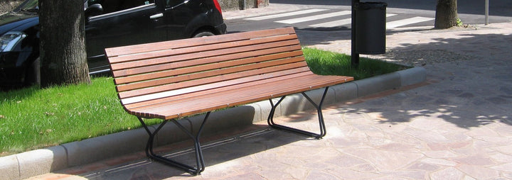 Zitbank Stilo - Bank - GroundLevel straatmeubilair - Euroform - W