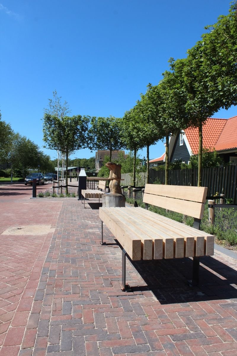 Zitbank Texel - Bank - GroundLevel straatmeubilair - Euroform - W