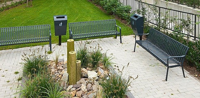 Zitbank Tulip - Bank - GroundLevel straatmeubilair - Euroform - W