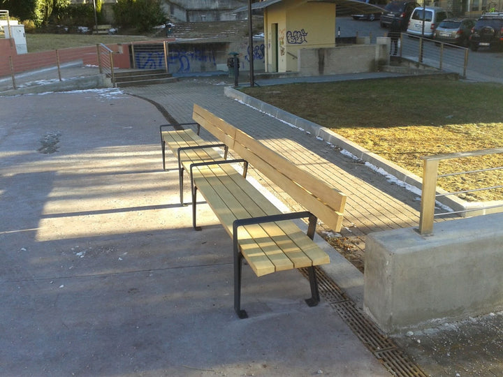 Zitbank Zetaseduta - Bank - GroundLevel straatmeubilair - Euroform - W