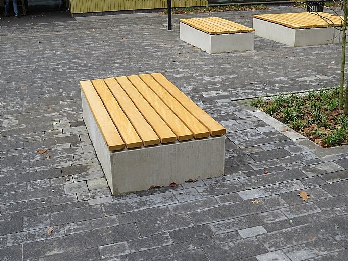 Zitelement College - Bank - GroundLevel straatmeubilair - GroundLevel