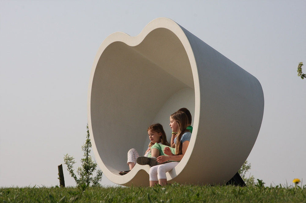 BINOCULAR - Banken met rugleuning - GroundLevel straatmeubilair - Escofet